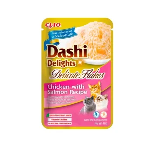 Churu Dashi Delights Pollo y Salmón para Gatos
