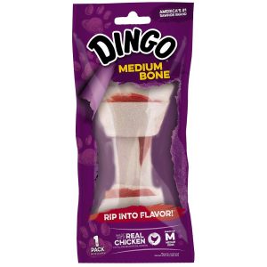 Dingo medium bone para perros 65 g - 1 unidad