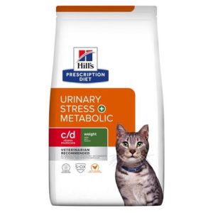 Hill´s prescription Diet c/d Multicare Stress chicken para gatos 1,81 kg