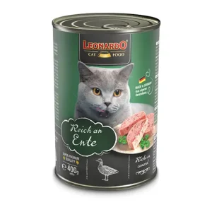 Leonardo Quality Selection pato para gatos 400 g