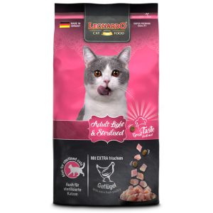 Leonardo adult light & sterilised para gatos 1,8 kg