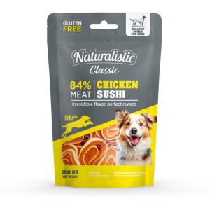 Naturalistic classic chicken sushi para perros 100 g