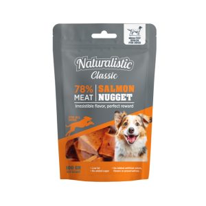 Naturalistic classic salmon nuggets para perros 100 g