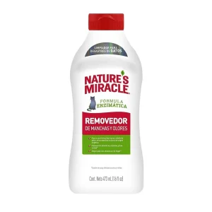 Nature's Miracle removedor de manchas y olores para gatos 473 ml